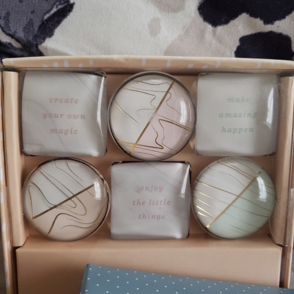 Inspirational 💞Fringe Glass Magnets 🧲 Set of 2 - Picture 2 of 5